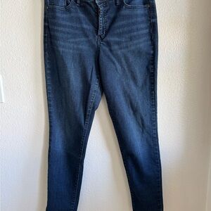 Jessica Simpson Dark Blue Straight Leg Jeans